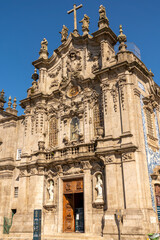 Fototapeta na wymiar Eglise Igreja do Carmo, Porto, Portugal