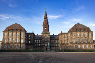 Fototapeta na wymiar Christiansborg Palast