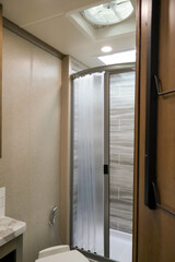RV Motorhome Luxury bathroom shower