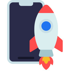 Launch Mobile App Icon