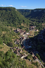 Fototapeta na wymiar Baume-les-Messieurs, Jura Mountains, France