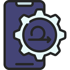 Agile Development Mobile Icon