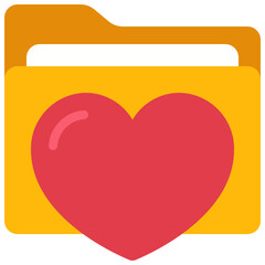 Heart Like Folder Icon