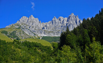 Fototapeta na wymiar Wilder Kaiser; Kaisergebirge; Österreich; Tirol