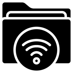 Wifi Folder Icon