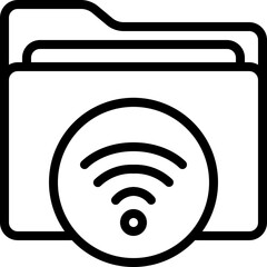 Wifi Folder Icon