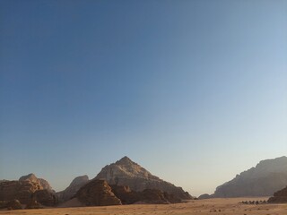 mountains in the desert