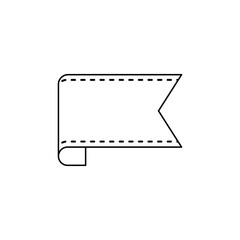 tag ribbon banner promotion