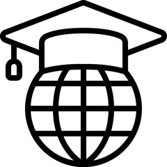 Internet Education Icon