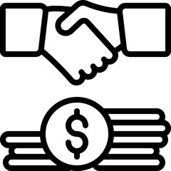 Financial Agreement Icon
