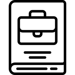Business Book Icon