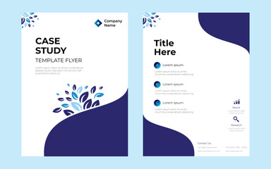 BLUE CYAN CORPORATE FLYER DESIGN 