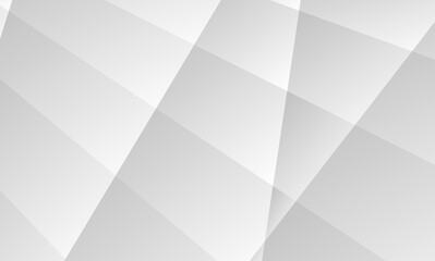 Fototapeta premium White geometric background template design