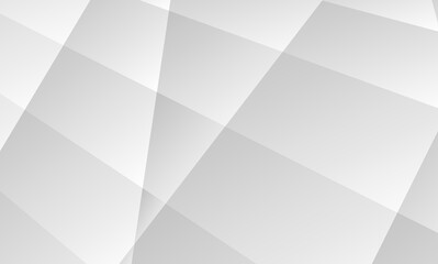 Obraz premium White geometric background template design