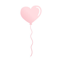 Fototapeta na wymiar doodle love balloon heart romantic 