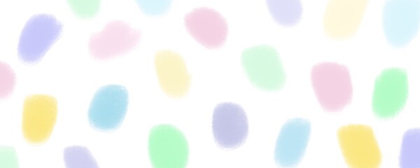 Hand painted watercolor pastel abstract banner background, pink orange yellow light color simple art 