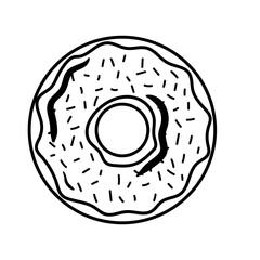 cute donut dessert food