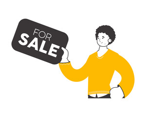 Realtor guy. Modern linear style.  