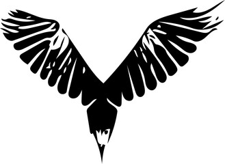 eagle with wings