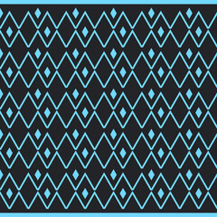 Thai pixel pattern for making native fabric