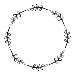 botanical foliage wedding decoration