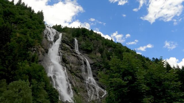 Alpine Landscape on Nardis Waterfalls
