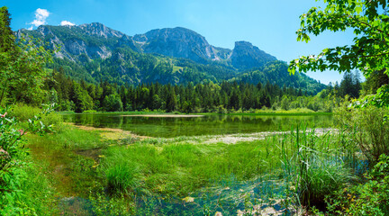 Lake Taferlklaussee in the austrian Alps