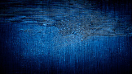 dark blue grungy abstract cement concrete wall texture background