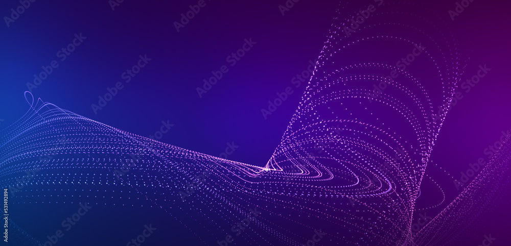 Poster block chain data flow through information tunnels.