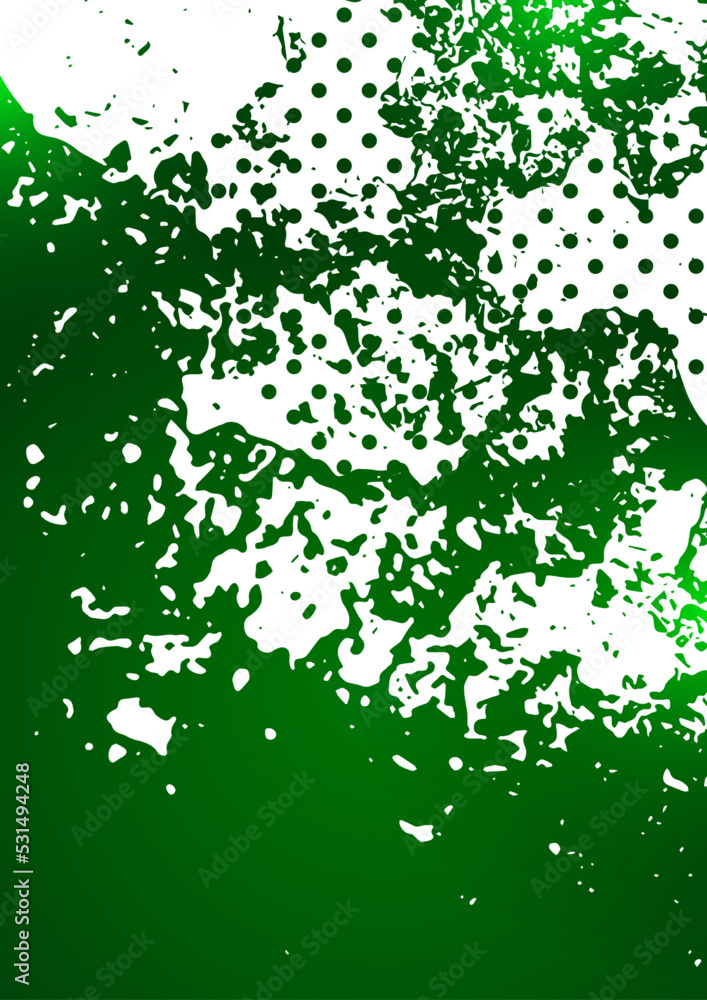 Poster random spotted abstract background effect, many dots. simple design. vector