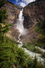 takakkaw falls in Canada