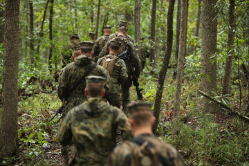 US Marines Training.