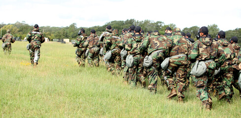 US Marines Training.