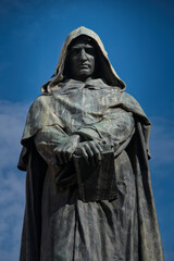 Escultura Giordano Bruno, Campo de Fiori. Roma
