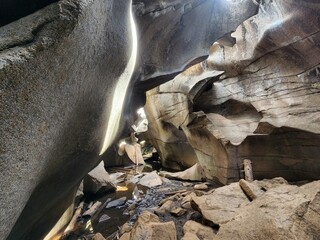 The Grottos caves in White River National Forest, Colorado