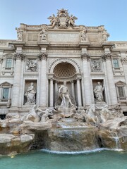 Fototapeta na wymiar Fontana di Trevi