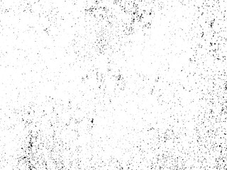 Rough dirty overlay texture. Rusty metal grunge background. Distress backdrop of rusted steel surface stylized image. Corrosion effect in black and white colors. Scalable EPS8 vector illustration.