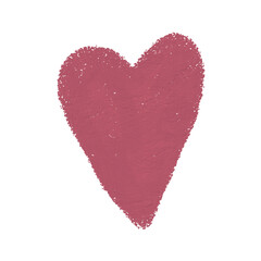 Heart symbol illustration for love and romantic trendy doodle art decoration element for web and print.