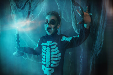 scary little skeleton