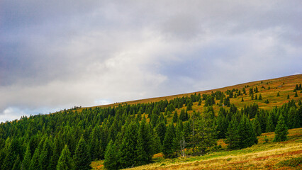 Austrian Mountains with a beautiful view and a excellent experience of nature 