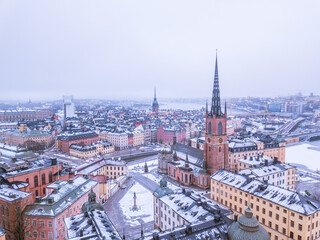 Obraz premium Sweden Winter- Stockholm