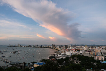 Thailand pattaya city view