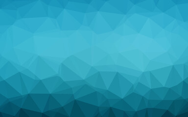 Dark BLUE vector low poly layout.