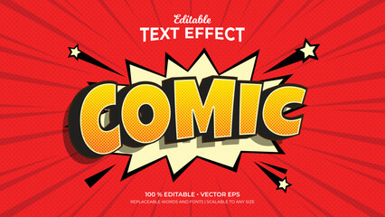 Comic Style Editable Text Effects