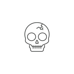skull heads icon
