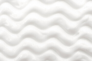 Texture of white cosmetic cream. Moisturizing cream background for dry skin care