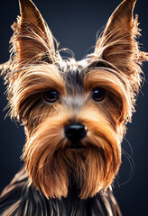 Fototapeta premium Yorkshire terrier portrait 8