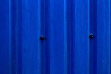 blue corrugated board. close up. background picture.