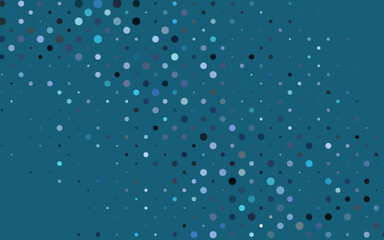 Fototapeta na wymiar Light BLUE vector cover with spots.