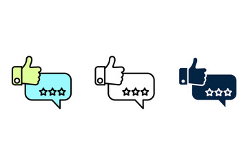 Сustomer satisfaction concept line icon. Simple element illustration. Сustomer satisfaction concept outline symbol design.